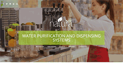 Desktop Screenshot of naturawater.com